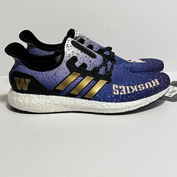 Men\'s Adidas Speedfactory AM 4 Washington Huskies Running Shoes 3M FX7254 SZ 12 main image 12